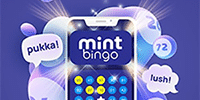 Mint Bingo:  £30 Bingo Bonus, 10 Free Spins & 10 Free Bingo Tickets (The Big £10K)