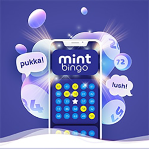 Mint Bingo:  £30 Bingo Bonus, 10 Free Spins & 10 Free Bingo Tickets (The Big £10K)